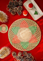 Christmas Placemats Flower
